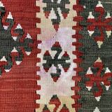 Vintage turkish kilim 105x58 cm shabby wool