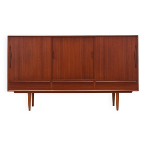 buffet haut en teck, - design