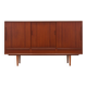 Buffet haut en teck, design danois, années 1960, production : Danemark