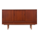 Buffet haut en teck, design danois, années 1960, production : Danemark