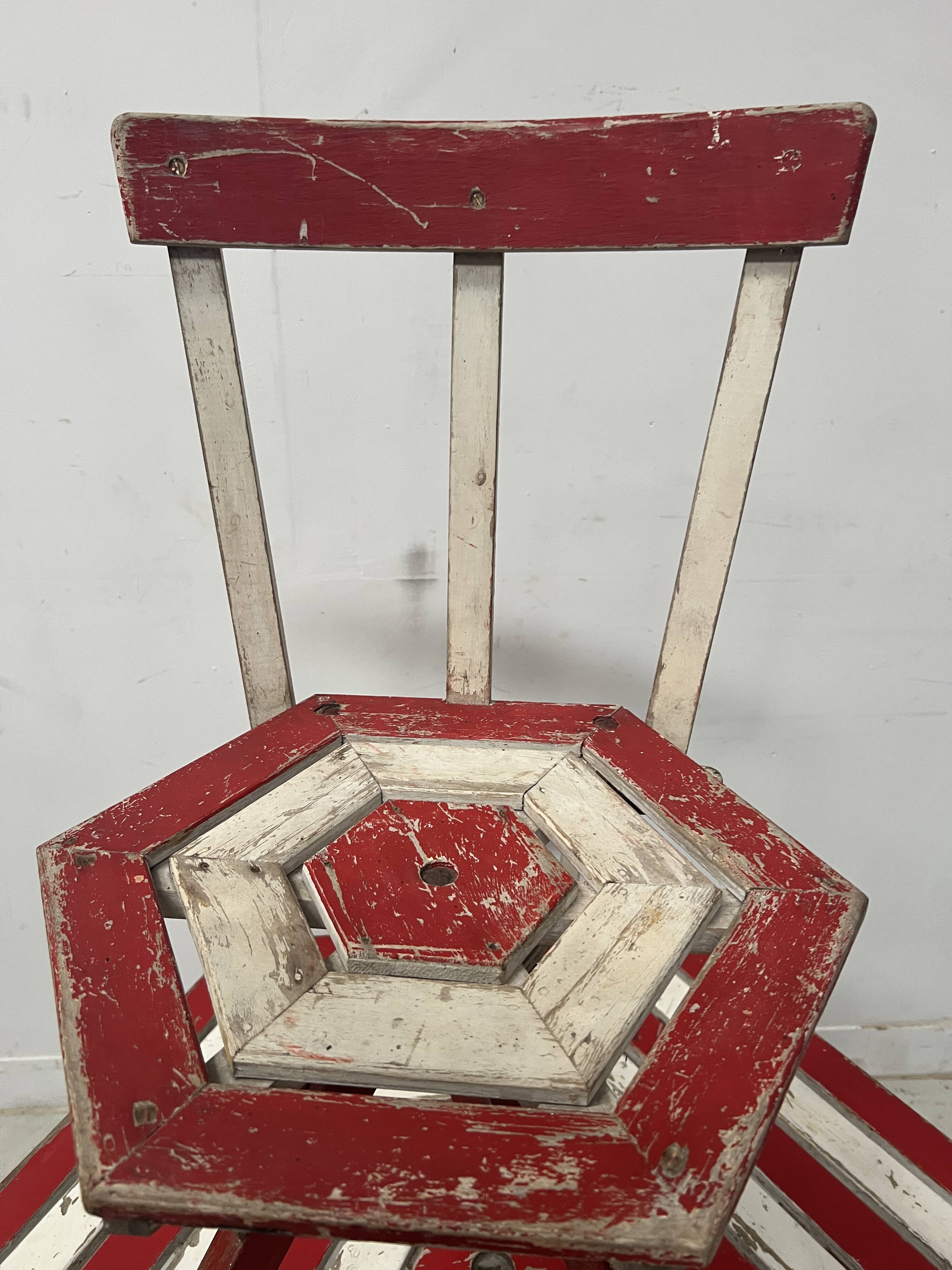 20th century lacquered beech garden furniture set