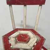 20th century lacquered beech garden furniture set