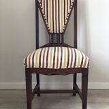 Set of 4 Art Deco Amsterdam School ‘t Woonhuys Dining Chairs The Netherland