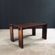 Constructivist Oak Dining Table, Belgium, 1960s
