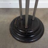 Pair of Parisian bistro pedestal tables