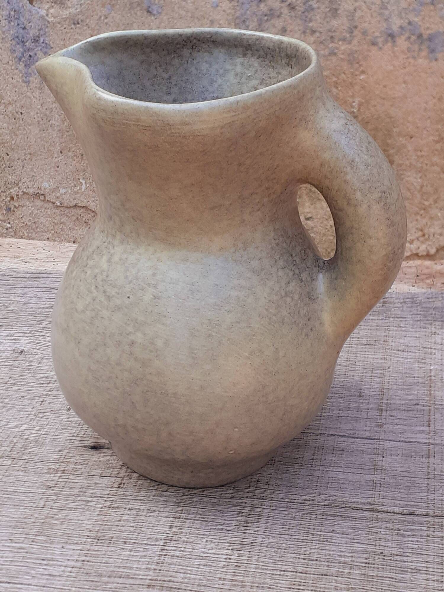 Ceramic pitcher from the 1960s by Max Ildas.