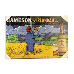 Panneau publicitaire whiskey Jameson