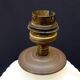 Boch cracked ceramic Art Deco lamp