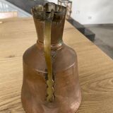 Decorative metal pitcher