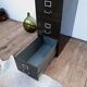 Industrial furniture metal drawers YAC 1950 vintage