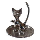 Chat vintage porte bagues