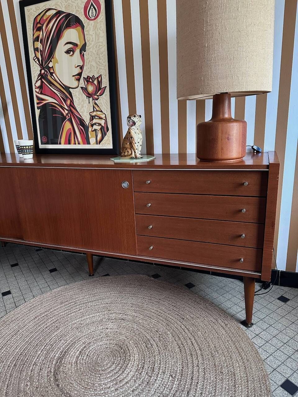 Grande enfilade vintage
