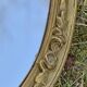 Miroir oval Art Déco