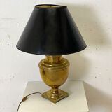 Vintage 70's golden metal lamp