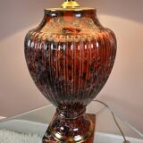 Luxury marbled ceramic lamp from the 80s