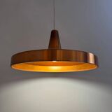 Metal pendant light, Denmark 1960