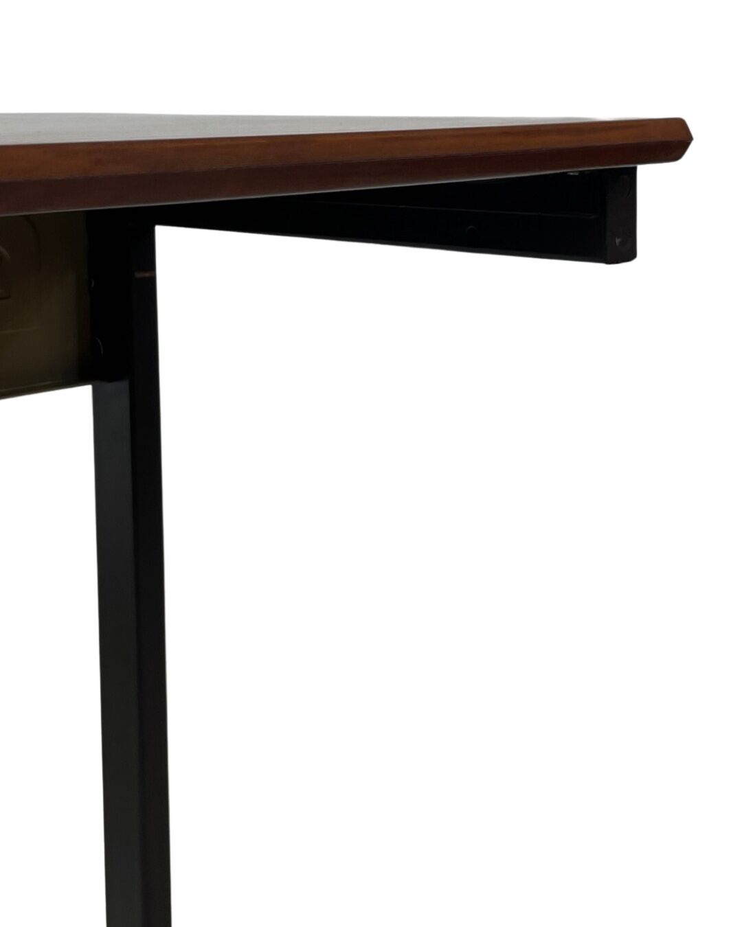 Bureau vintage Galvanitas Netherland avec chaise design hollandais des années 70
