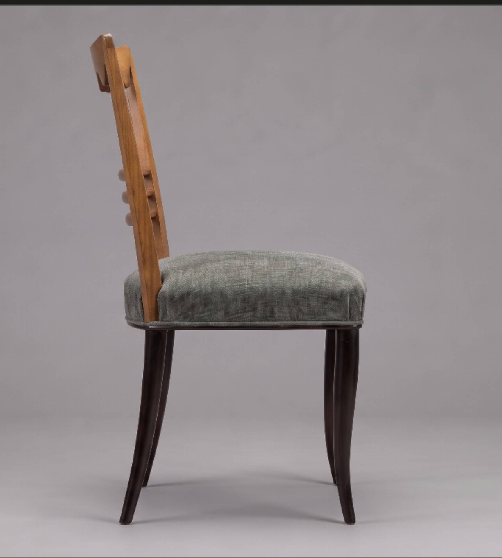 Paolo Buffa attrib set 4er chairs 40: