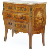 Louis XV-style marquetry