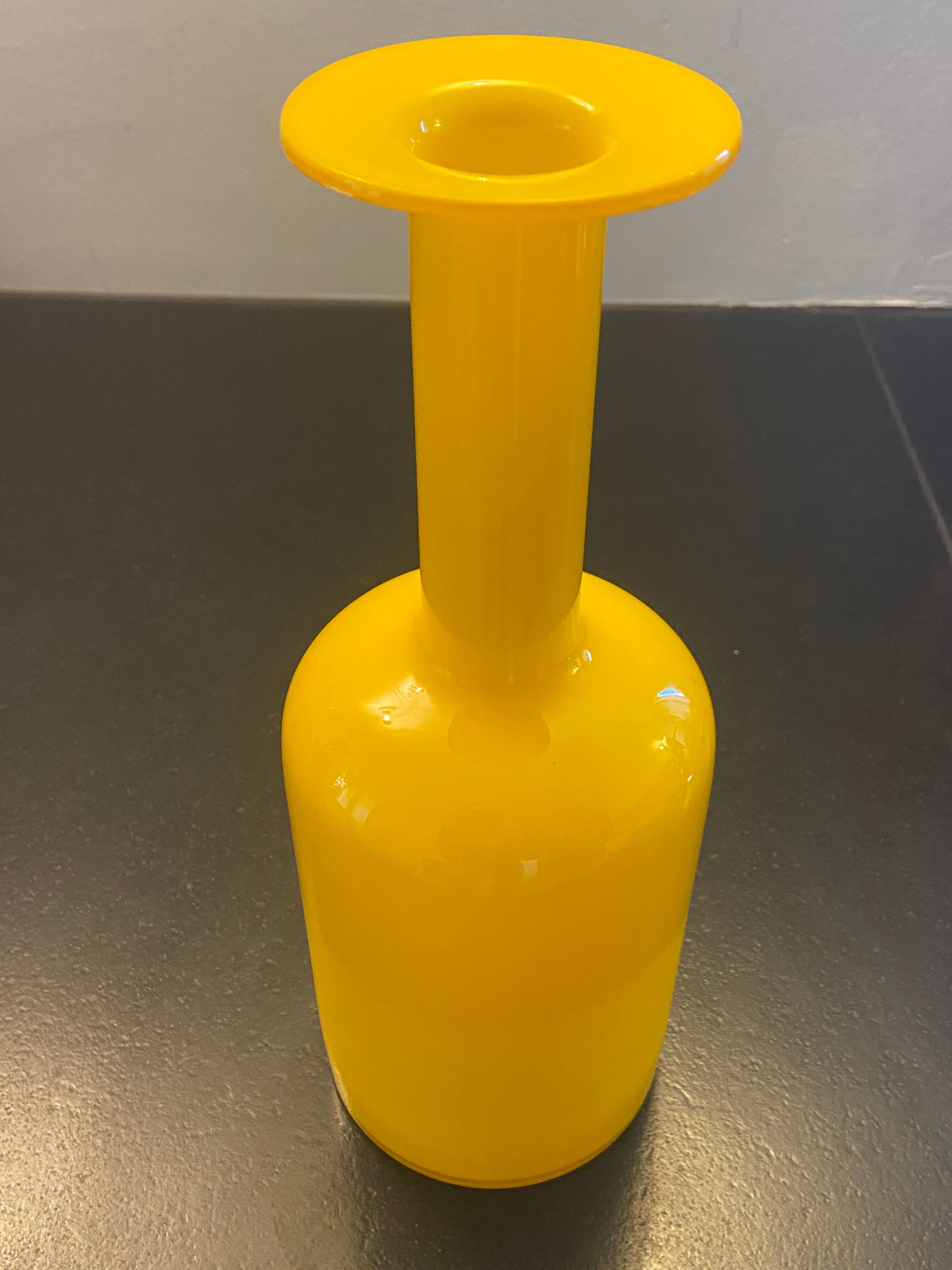 Set two of Scandinavian glassworks Holmegaard c.1960