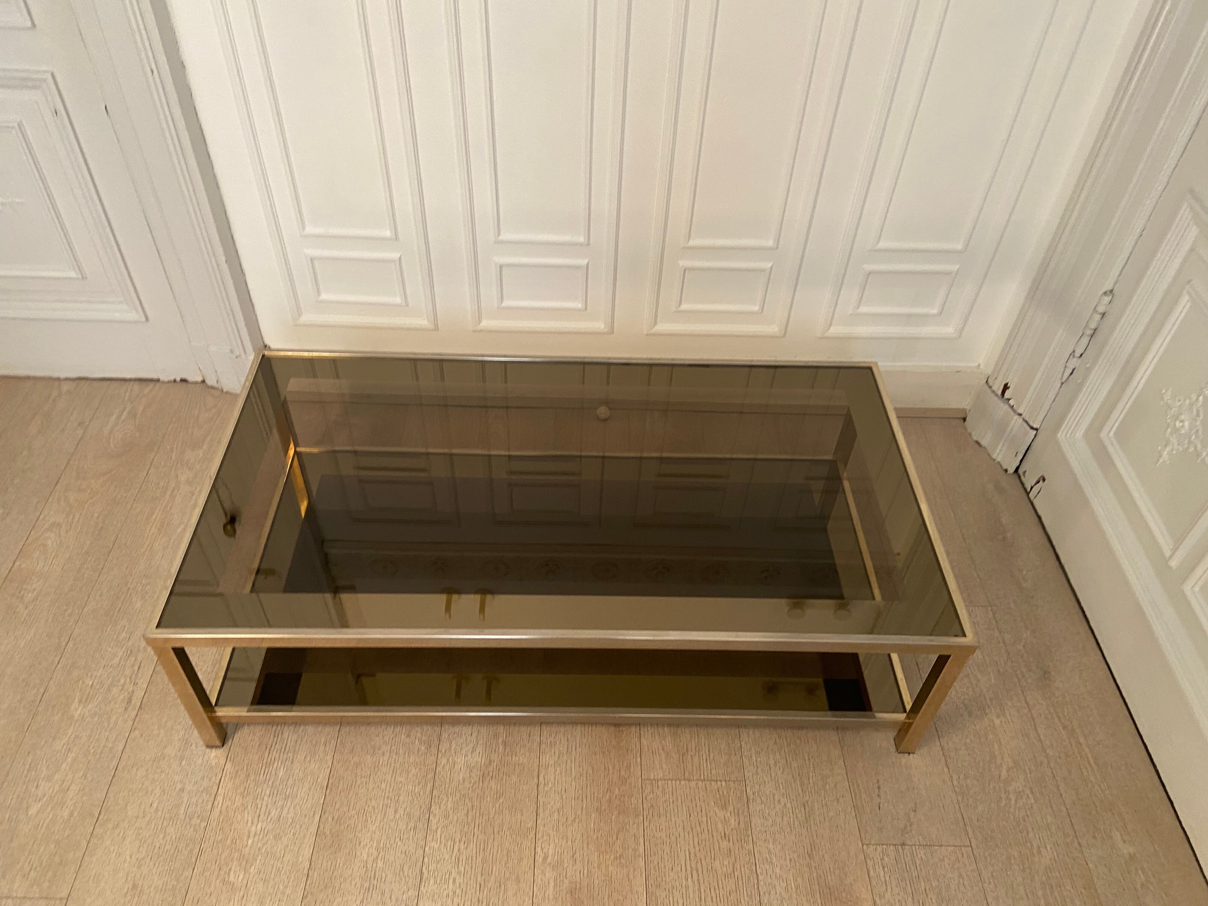 Belgo Chrom coffee table, 1970s