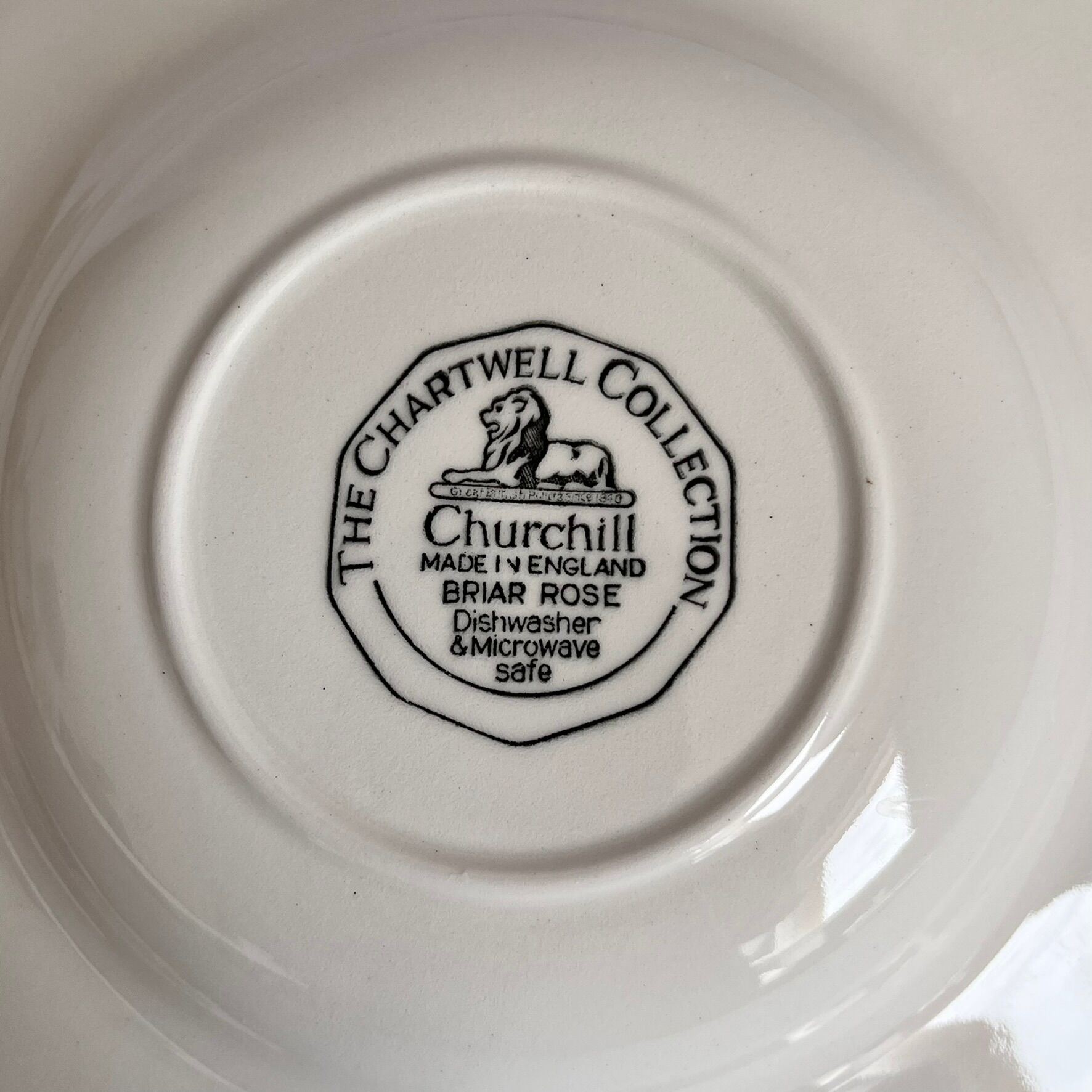 4 English Hollow Plates The Chartwell Collection Churchill England