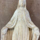 Virgin Mary in plaster