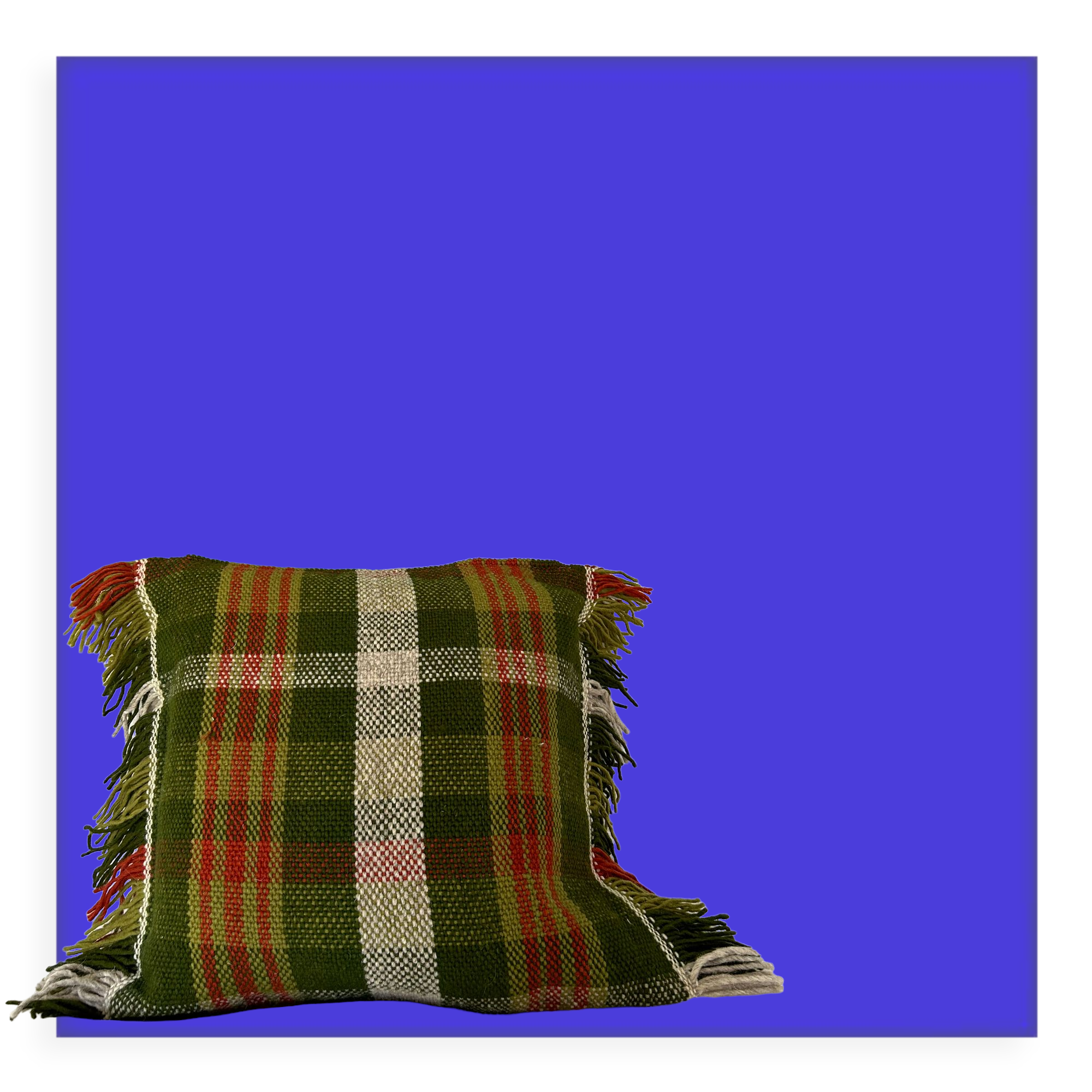 BHV - coussin carré vert