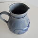 Vintage earthenware Jug with Blue Salt Glaze/Marzi & Remi, 1960's.