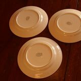 3 assiettes plates Villeroy et Bosh modèle Paris