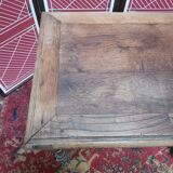 Side table or wooden desk classic style turned legs