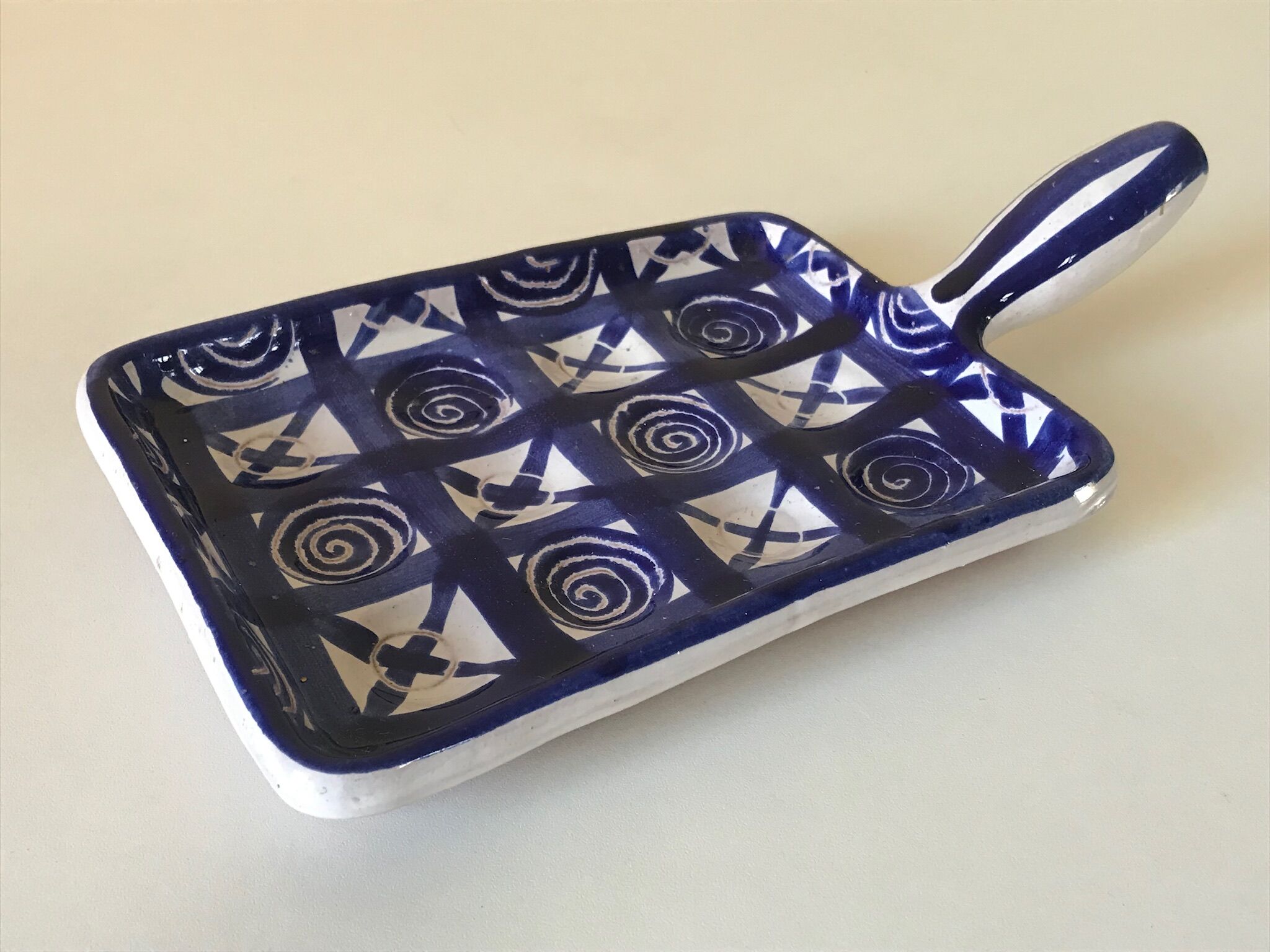 Blue ceramics of  Robert Picault 1960