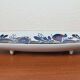 Mid-Century Modern Danish Porcelain Tenera Bowl with Bird Design by Kari Christensen for Aluminia Royal Copenhagen, 1960s