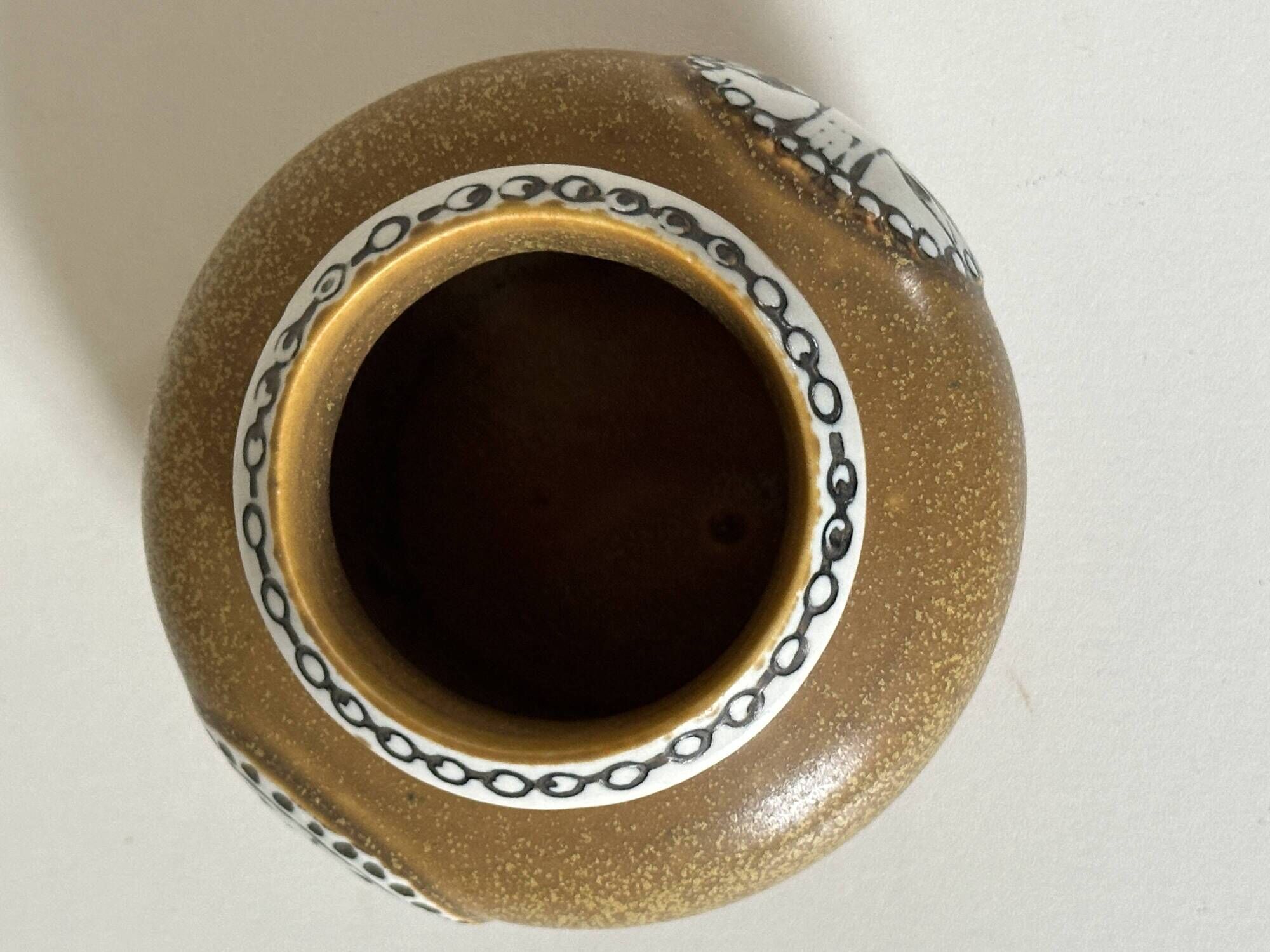 Vase céramique Lisa Larson Gustavsberg design années 60