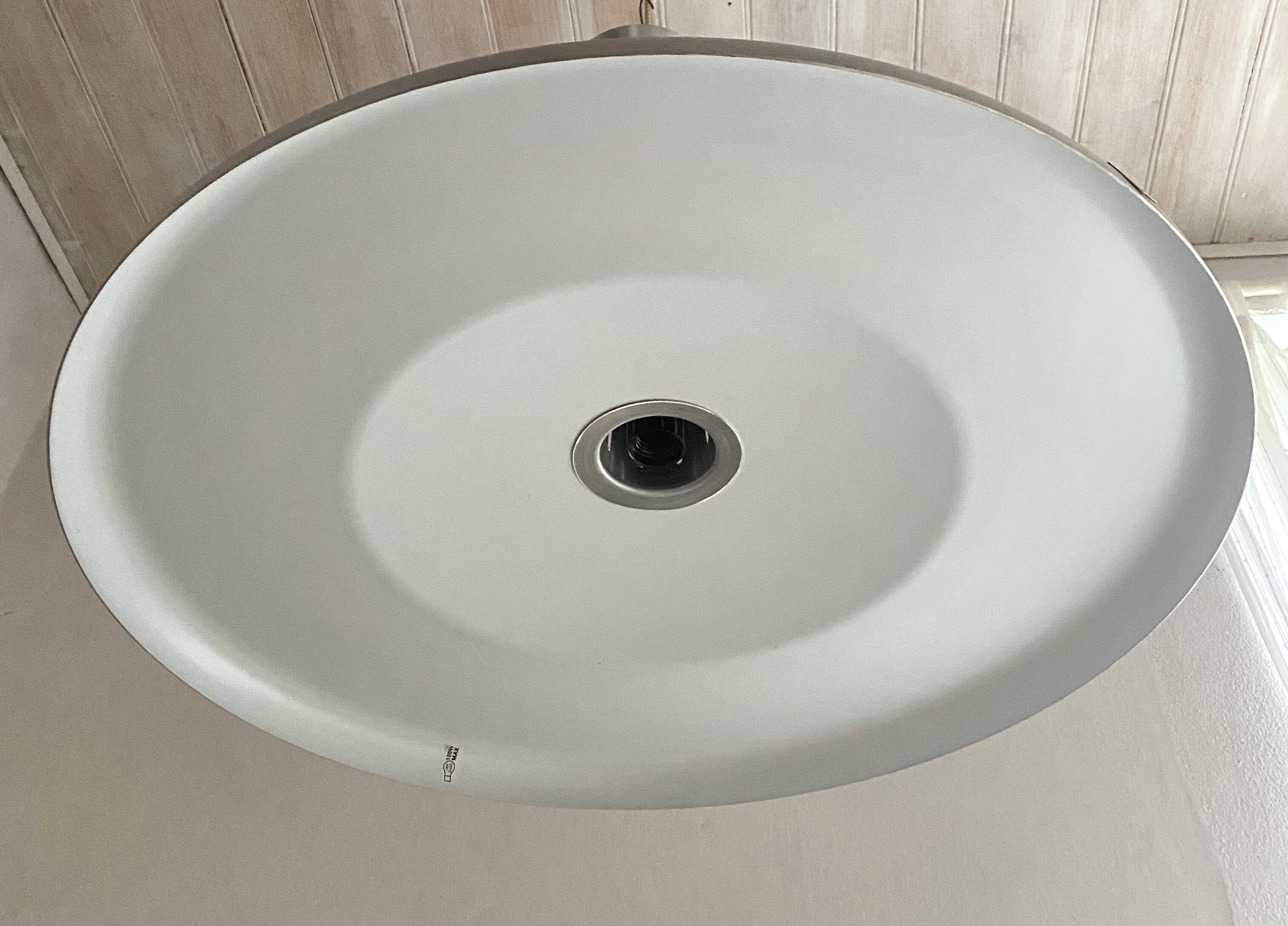 BTC 70 cm brushed aluminum pendant light