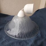 Glass pendant light