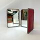 Miroir tryptique barbier vintage 1960