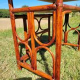 Bamboo and rattan desk