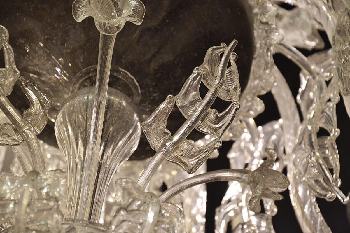 Important Pauly, Venice Murano glass chandelier
