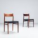 Arne Vodder model 418 dining chairs in rosewood Sibast Mobler Denmark 1960