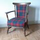 Tartan armchair