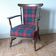 Fauteuil en tartan