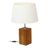 Rural Lamp Solid Wood Adjustable Table Lamp