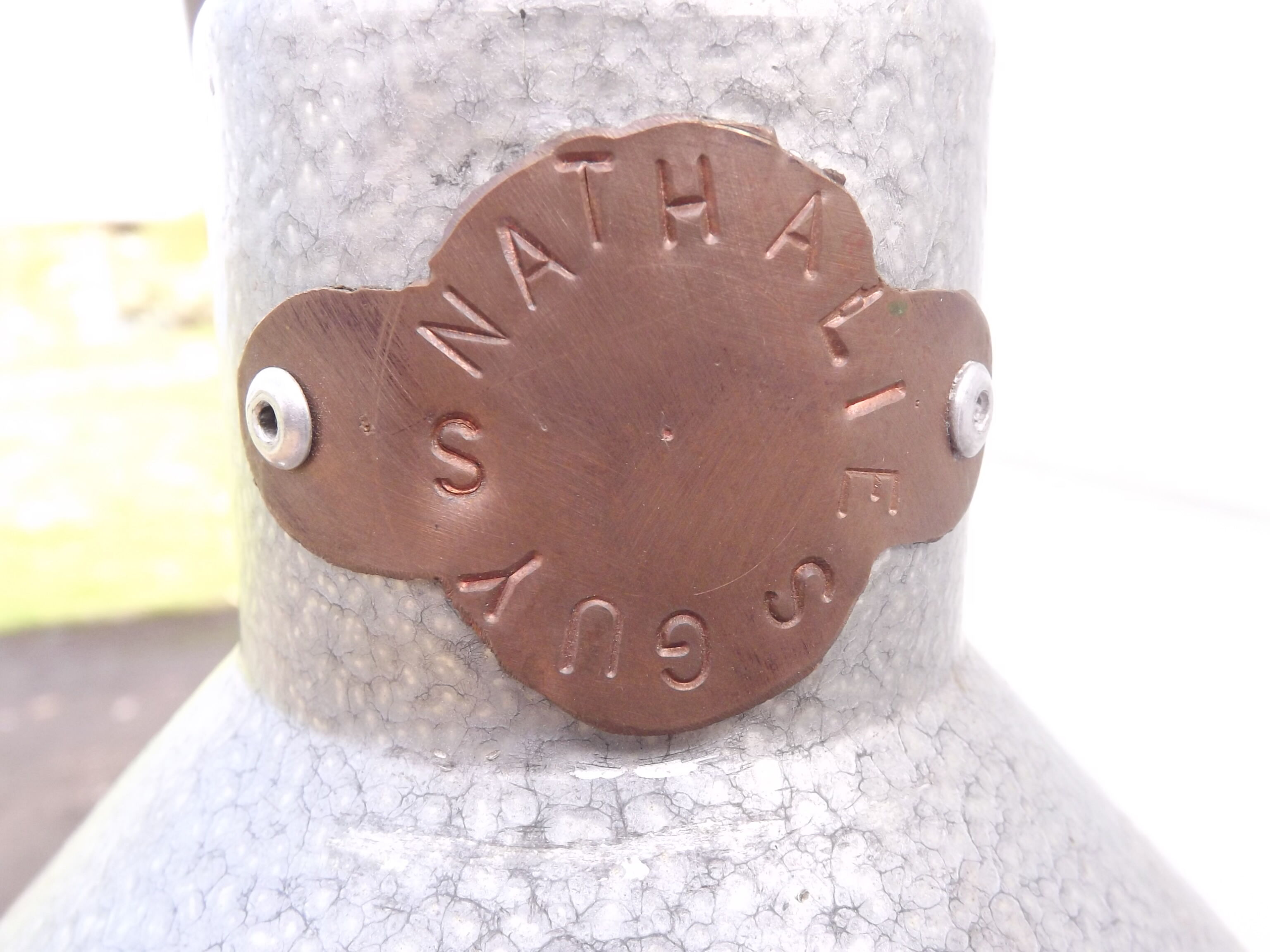 Industrial style lamp from the 60s