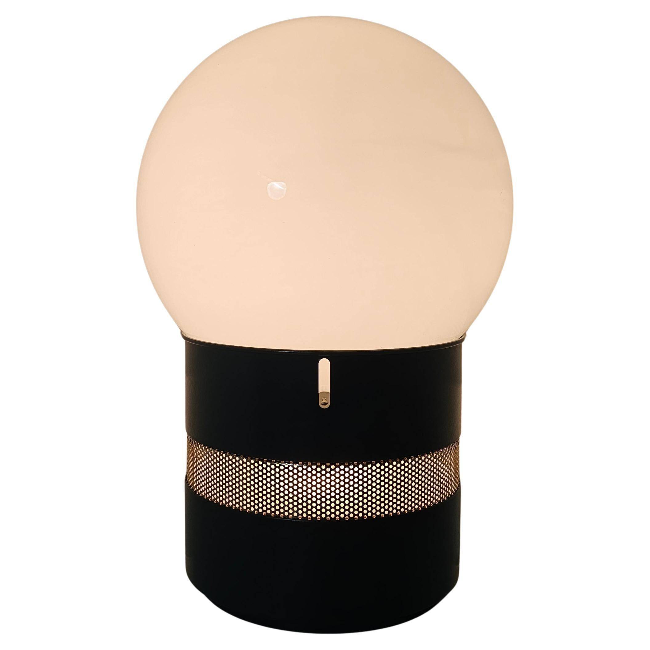 Lampe Mezzo Oracolo bleue-grise de Gae Aulenti pour Artemide, années 1960