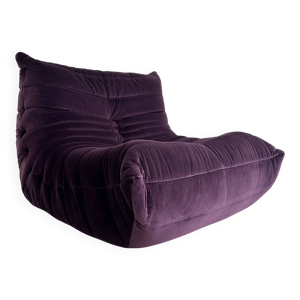 Chauffeuse ''togo'' violette par