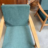 Pair of Scandinavian armchairs (renovated)