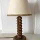 Lampe en bois façon Charles Dudouyt