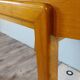 Table extensible en ronce de noyer, Vintage Tchèque 1960s