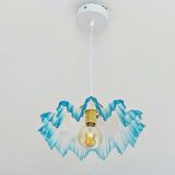 Blue vintage pendant lamp